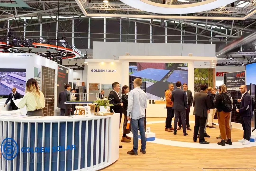 Golden Solar Shines at Intersolar Europe, Accelerating Global Strategy